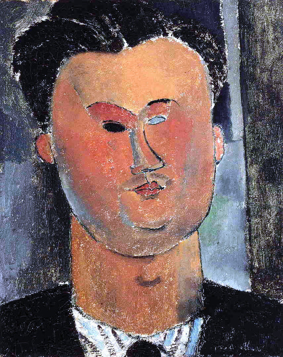  Amedeo Modigliani Pierre Reverdy - Canvas Art Print