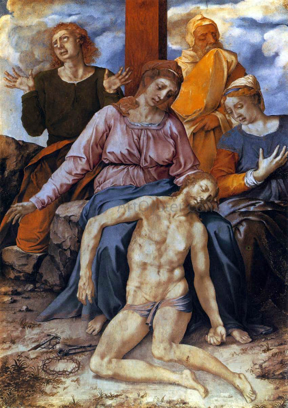  Giulio Clovio Pieta - Canvas Art Print