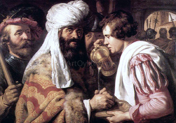  Jan Lievens Pilate Washing his Hands - Canvas Art Print