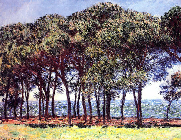  Claude Oscar Monet Pine Trees, Cap d'Antibes - Canvas Art Print