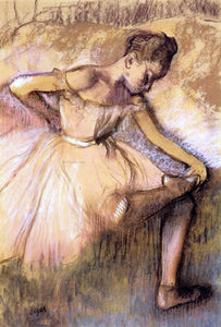  Edgar Degas Pink Dancer - Canvas Art Print