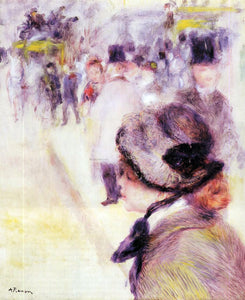  Pierre Auguste Renoir Place Clichy - Canvas Art Print
