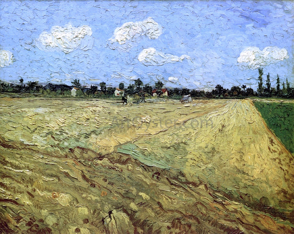  Vincent Van Gogh Plowed Field - Canvas Art Print