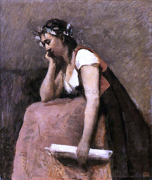  Jean-Baptiste-Camille Corot Poetry - Canvas Art Print