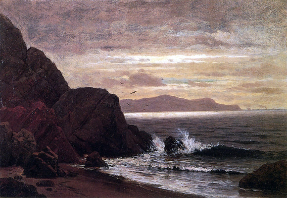  Raymond Dabb Yelland Point Lobos from Fort Point - Canvas Art Print