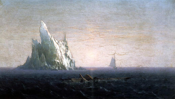  George Curtis Polar Sea - Canvas Art Print