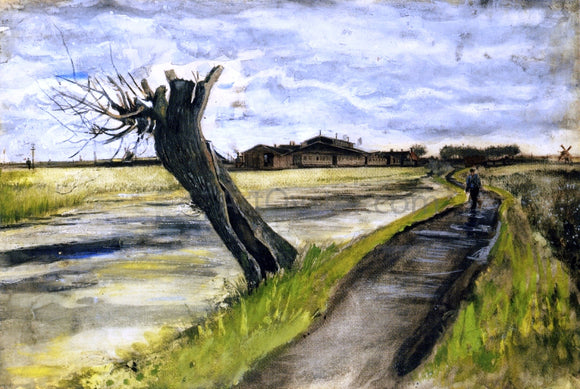  Vincent Van Gogh Pollard Willow - Canvas Art Print