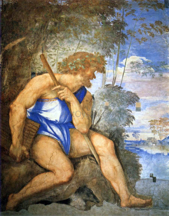 Sebastiano Del Piombo Polyphemus - Canvas Art Print