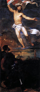  Titian Polyptych of the Resurrection: Resurrection - Canvas Art Print