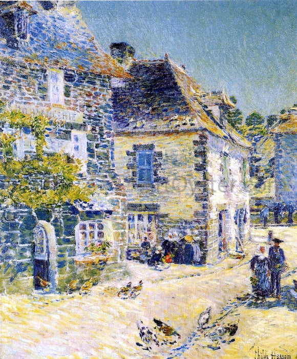  Frederick Childe Hassam Pont-Aven, Noon Day - Canvas Art Print