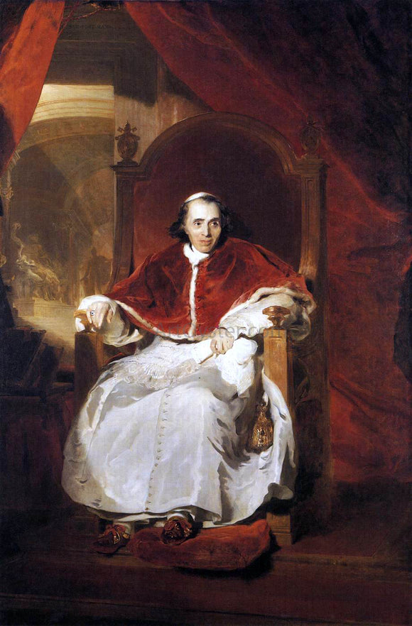  Sir Thomas Lawrence Pope Pius VII - Canvas Art Print