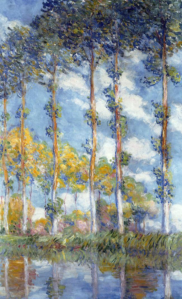  Claude Oscar Monet Poplars - Canvas Art Print