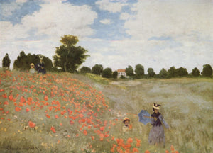  Claude Oscar Monet Poppies Blooming - Canvas Art Print