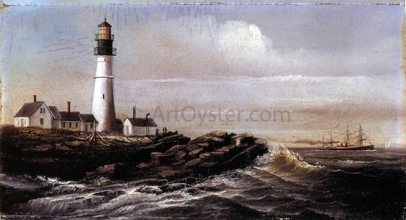  William Aiken Walker Portland Headlight, Maine - Canvas Art Print