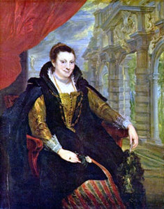  Peter Paul Rubens Portret der Isabella Brandt - Canvas Art Print