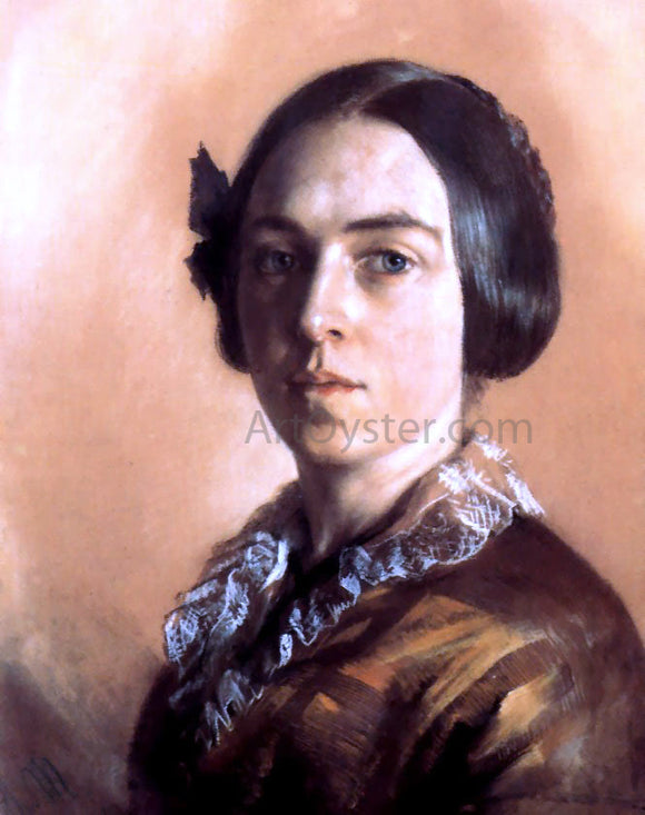  Adolph Von Menzel Portrait - Canvas Art Print