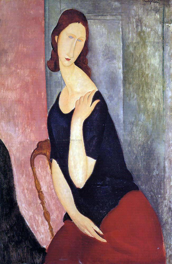  Amedeo Modigliani Portrait de Madame L - Canvas Art Print