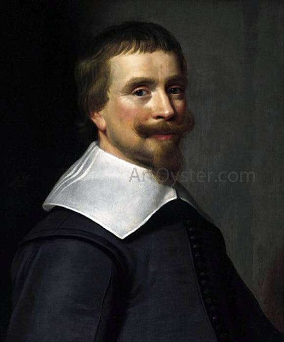  II Jacob Delff Portrait of a Bearded Man - Canvas Art Print