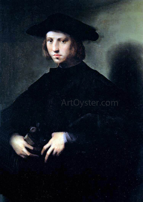 Domenico Puligo Portrait of a Boy - Canvas Art Print
