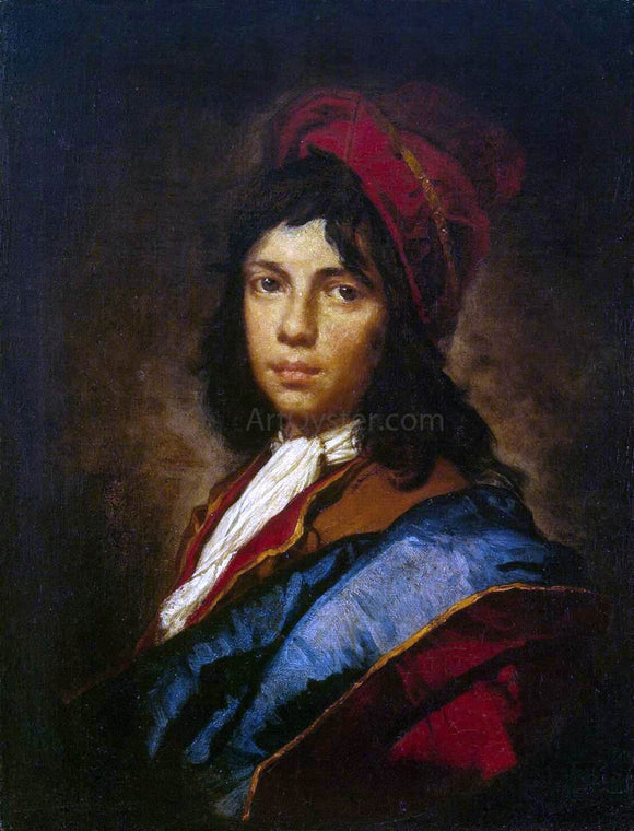  Giuseppe Vittore Fra Galgario  Ghislandi Portrait of a Boy - Canvas Art Print