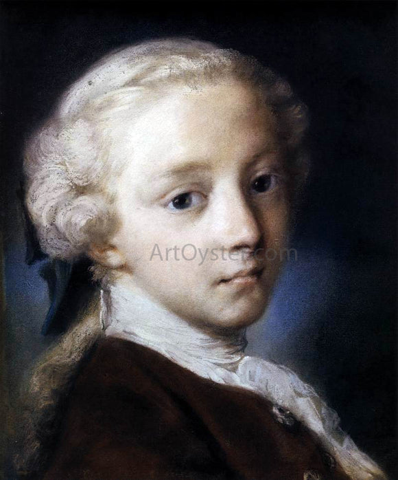  Rosalba Carriera Portrait of a Boy - Canvas Art Print