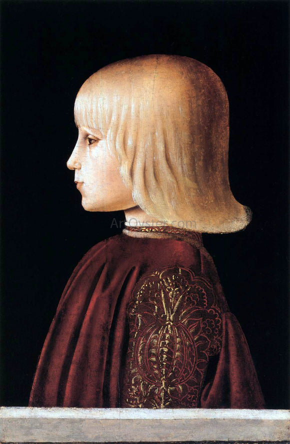  Girolamo Di Giovanni Da Camerino Portrait of a Child - Canvas Art Print