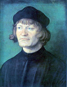  Albrecht Durer Portrait of a Clergyman - Canvas Art Print
