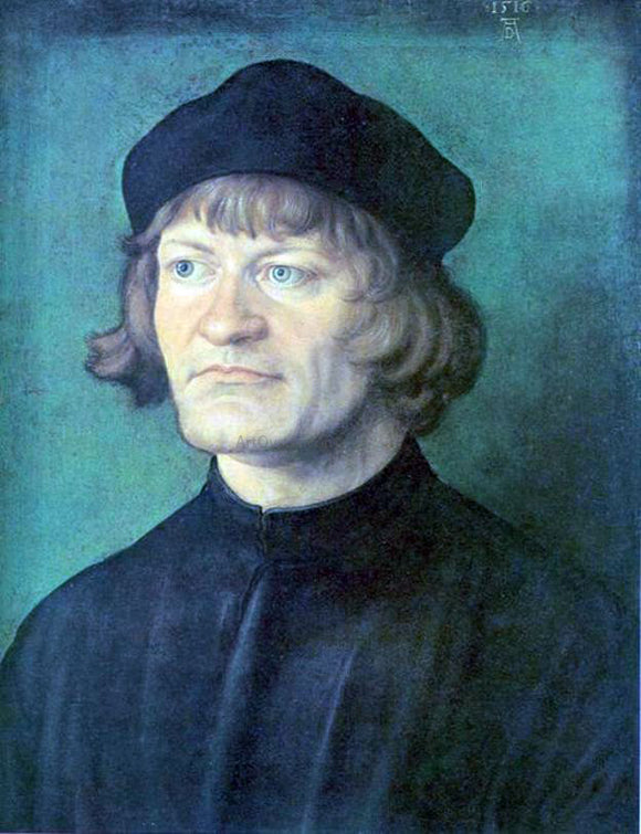  Albrecht Durer Portrait of a Clergyman - Canvas Art Print