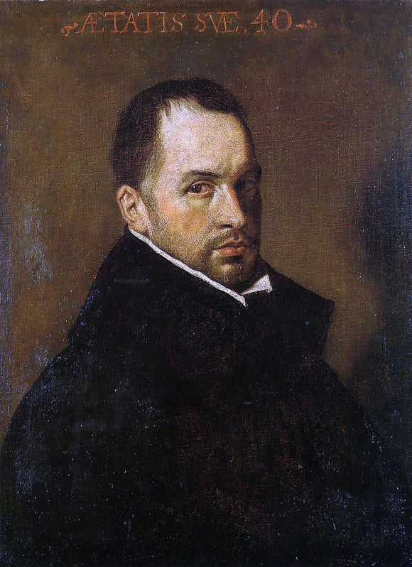  Diego Velazquez Portrait of a Cleric - Canvas Art Print