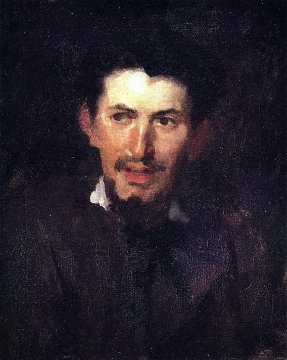  Frank Duveneck Portrait of a Fellow Artist - Canvas Art Print