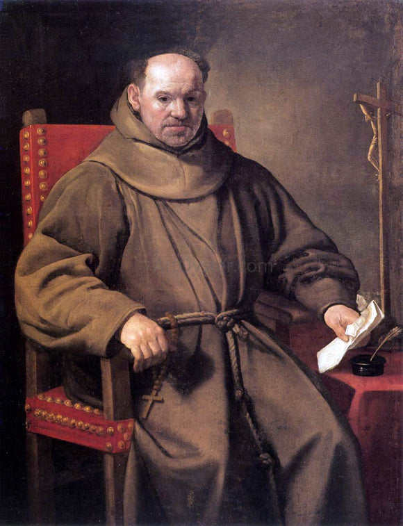  Carlo Ceresa Portrait of a Friar - Canvas Art Print
