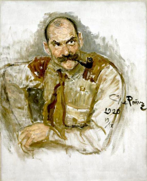  Ilia Efimovich Repin Portrait of A. Gallen-Kallela - Canvas Art Print