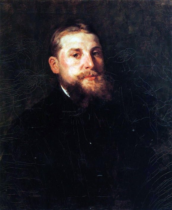  William Merritt Chase Portrait of a Gentleman - Canvas Art Print