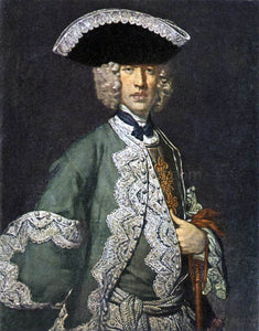  Giuseppe Vittore Fra Galgario  Ghislandi Portrait of a Gentleman - Canvas Art Print
