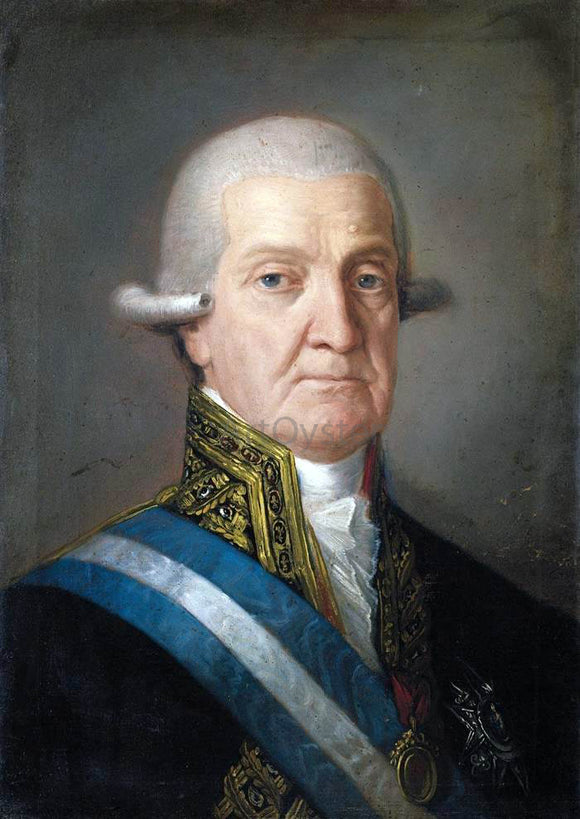  Agustin Esteve Y Marques Portrait of a Gentleman - Canvas Art Print
