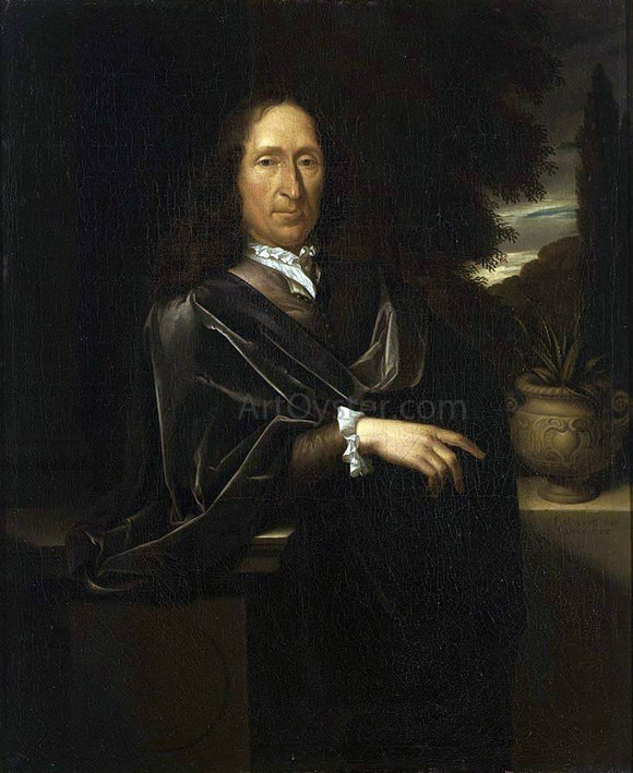  Pieter Van der Werff Portrait of a Gentleman - Canvas Art Print