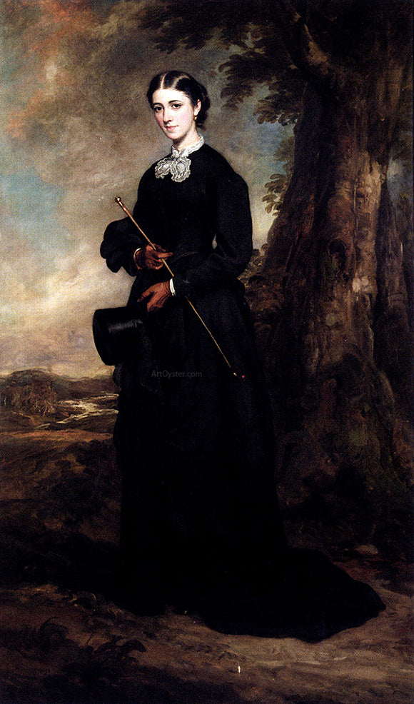  Sir Francis Grant Portrait of a Lady - Canvas Art Print