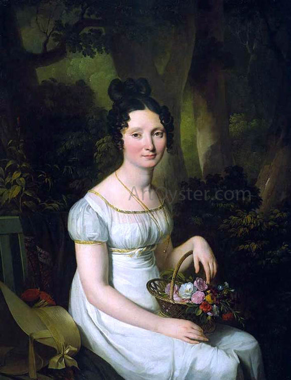  Louis Leopold Boilly Portrait of a Lady - Canvas Art Print