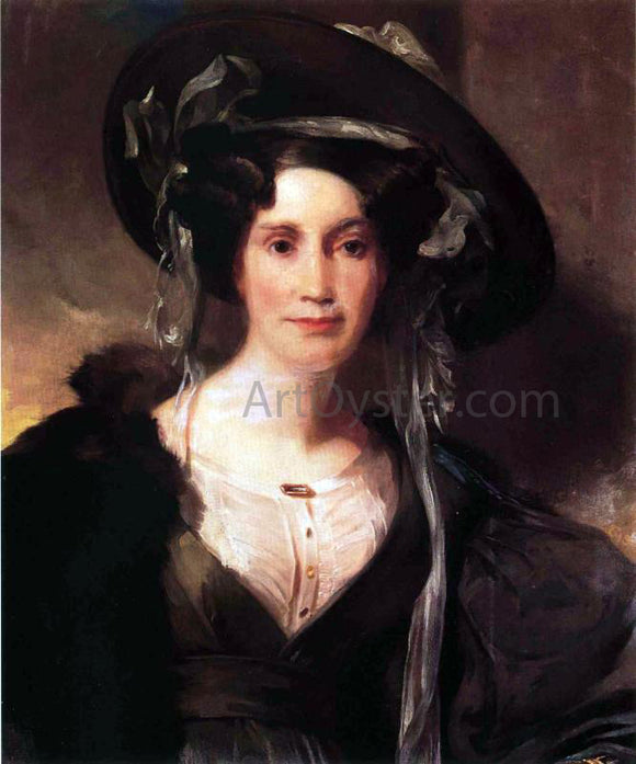  Thomas Sully Portrait of a Lady - Canvas Art Print