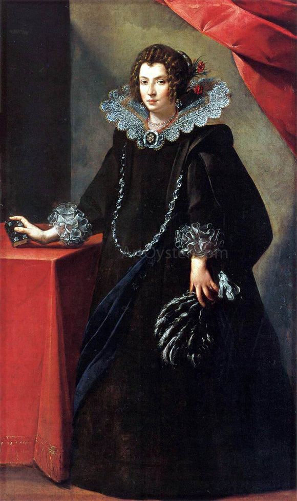 Carlo Francesco Nuvolone Portrait of a Lady - Canvas Art Print