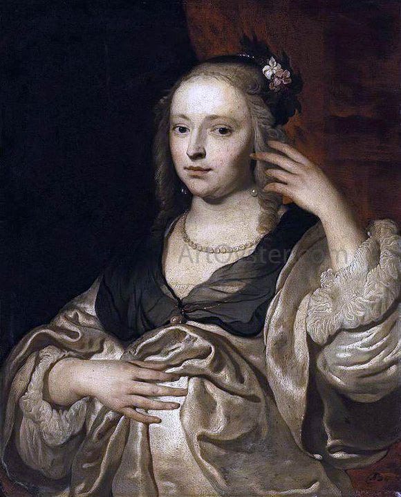  Jacob Adriaensz Backer Portrait of a Lady - Canvas Art Print
