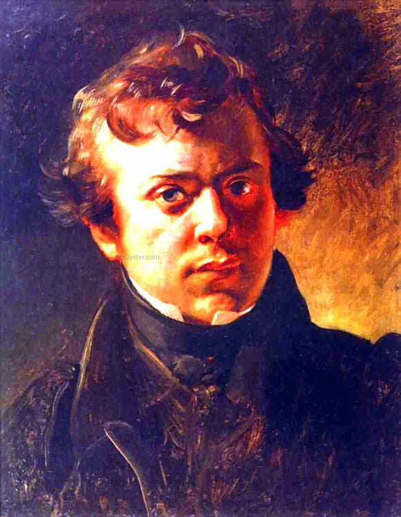  Karl Pavlovich Brulloff Portrait of  A. M. Gornostaev - Canvas Art Print