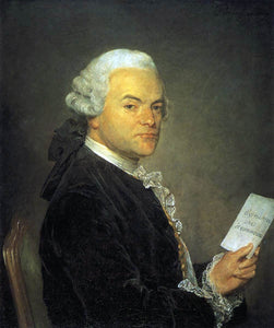  Jean-Baptiste Perronneau Portrait of a Man - Canvas Art Print