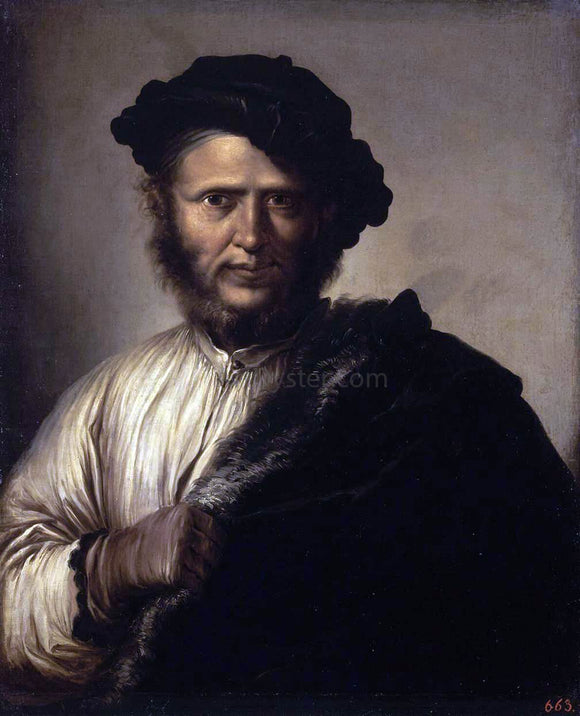  Salvator Rosa Portrait of a Man - Canvas Art Print