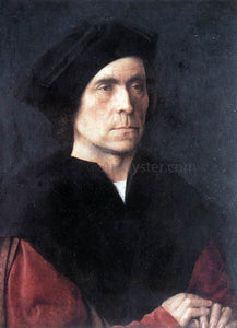  Michel Sittow Portrait of a Man - Canvas Art Print