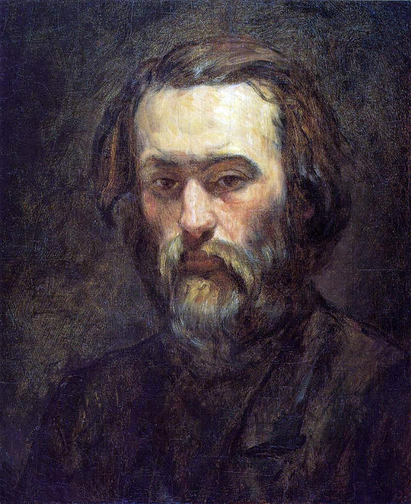  Paul Cezanne Portrait of a Man - Canvas Art Print