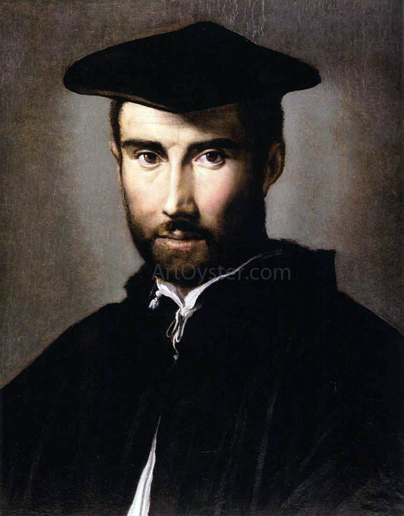  Parmigianino Portrait of a Man - Canvas Art Print