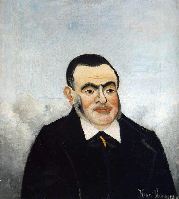  Henri Rousseau Portrait of a Man - Canvas Art Print