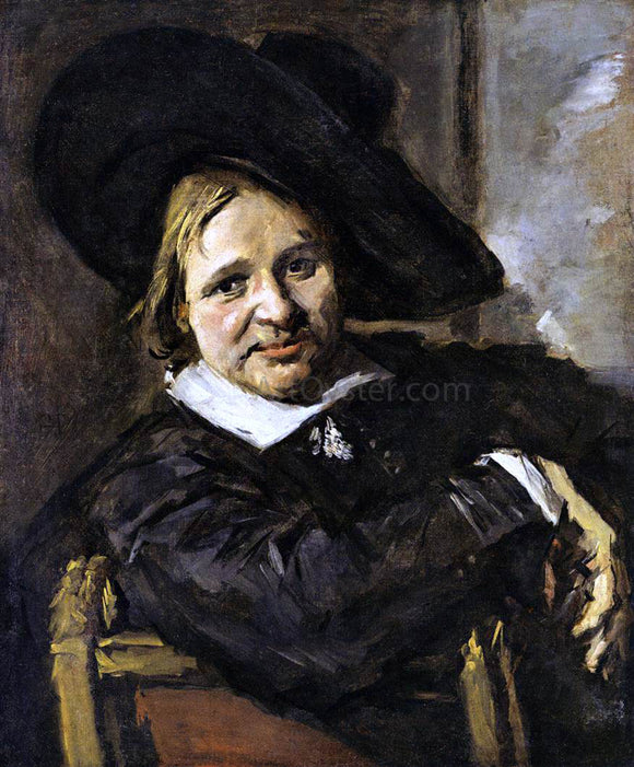  Frans Hals Portrait of a Man in a Slouch Hat - Canvas Art Print