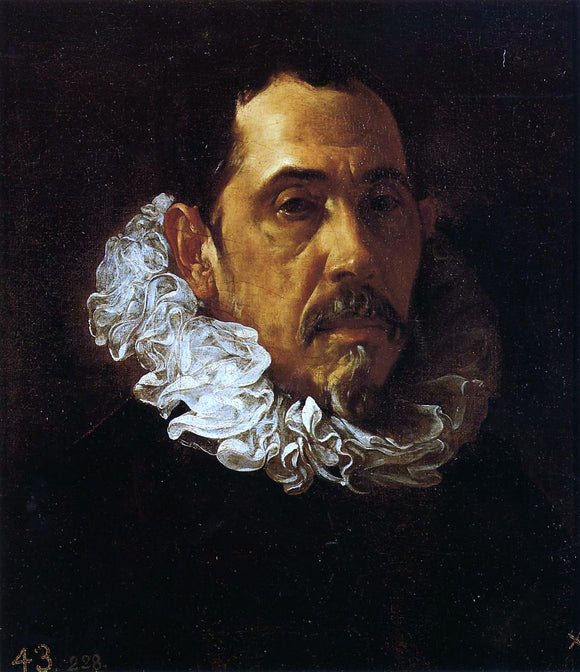  Diego Velazquez Portrait of a Man with a Goatee - Canvas Art Print